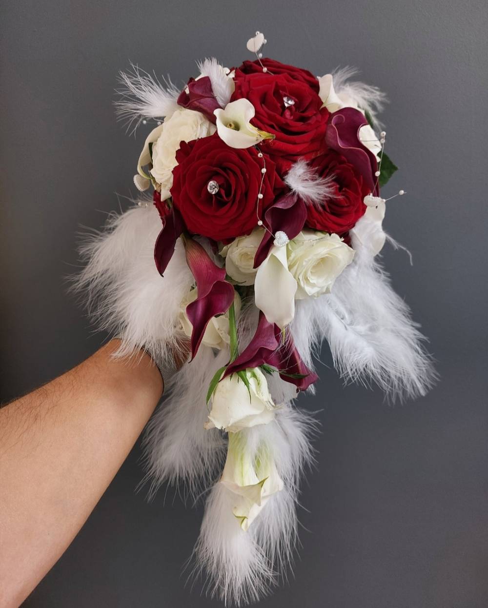 composition floral pour mariage